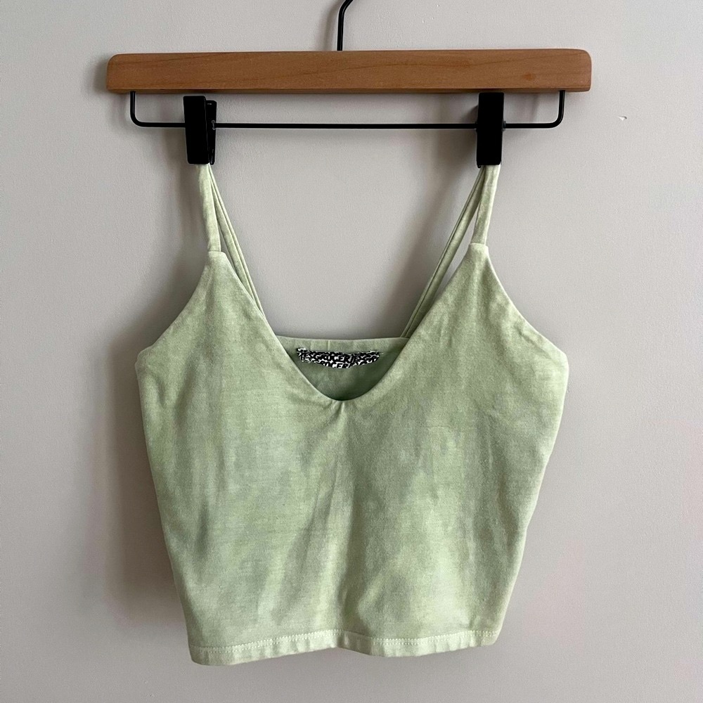 GROCERIES APPAREL Green Tank Top NWT in XS